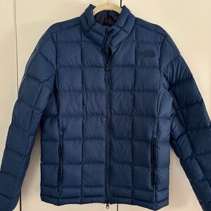 The North Face Men's Blue Puffer Jacket